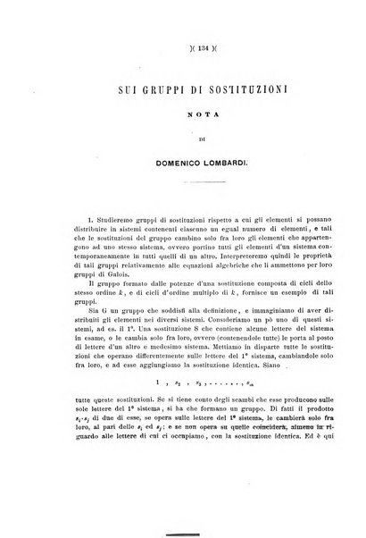 Giornale di matematiche di Battaglini