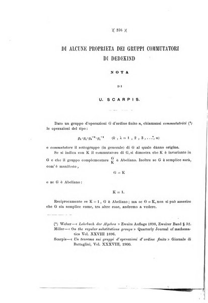 Giornale di matematiche di Battaglini