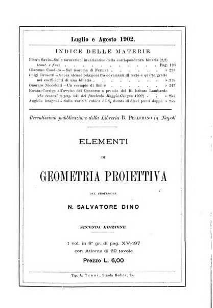 Giornale di matematiche di Battaglini