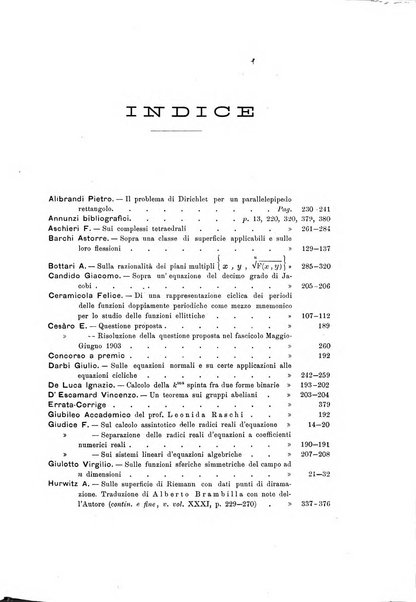 Giornale di matematiche di Battaglini