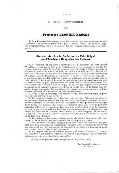 Giornale di matematiche di Battaglini