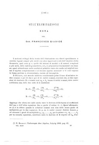 Giornale di matematiche di Battaglini