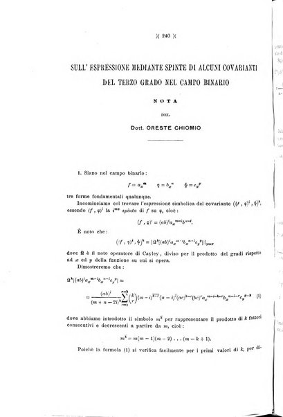 Giornale di matematiche di Battaglini