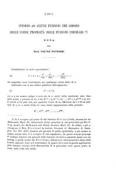 Giornale di matematiche di Battaglini