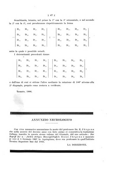 Giornale di matematiche di Battaglini