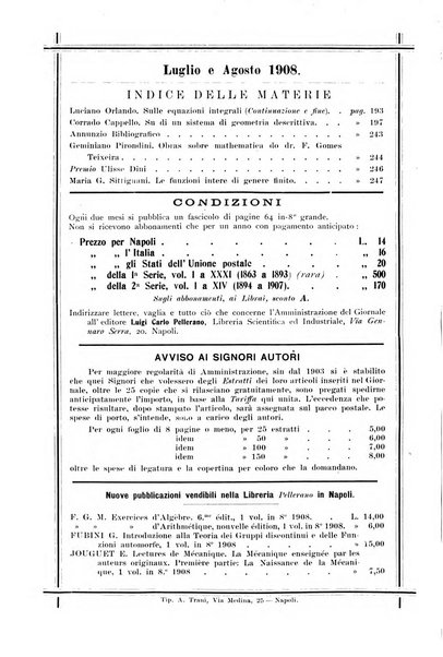 Giornale di matematiche di Battaglini