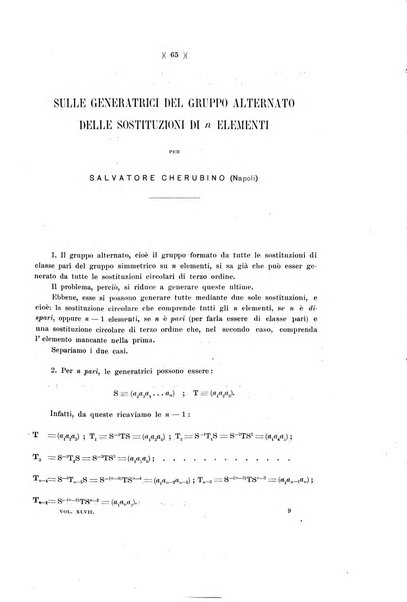 Giornale di matematiche di Battaglini