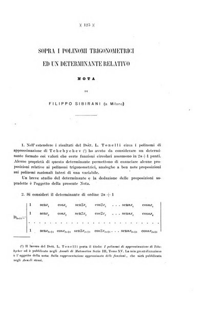 Giornale di matematiche di Battaglini