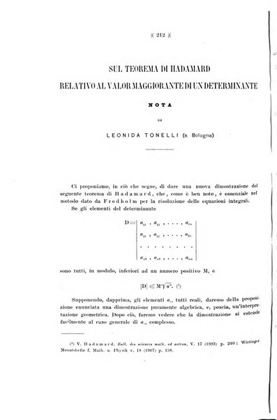 Giornale di matematiche di Battaglini