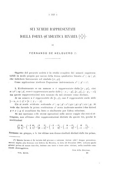 Giornale di matematiche di Battaglini