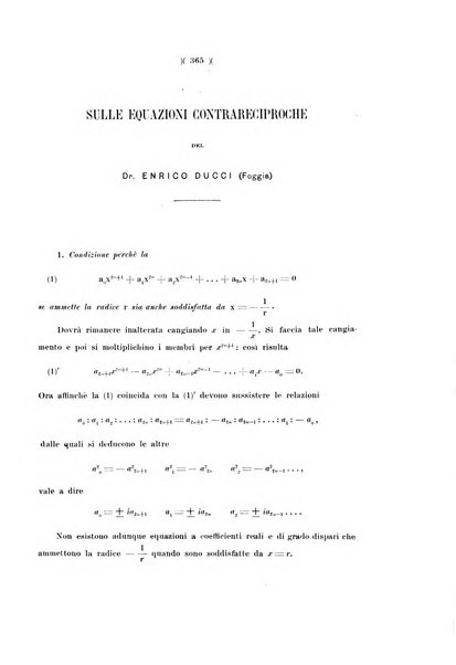 Giornale di matematiche di Battaglini