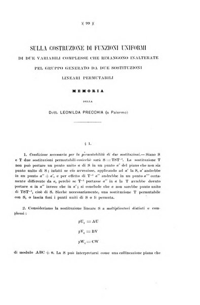 Giornale di matematiche di Battaglini