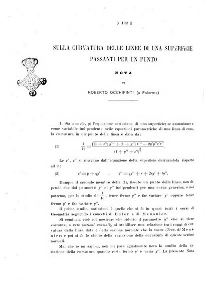 Giornale di matematiche di Battaglini