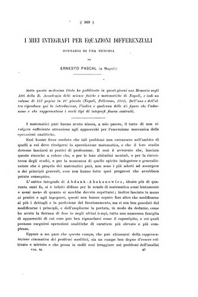 Giornale di matematiche di Battaglini