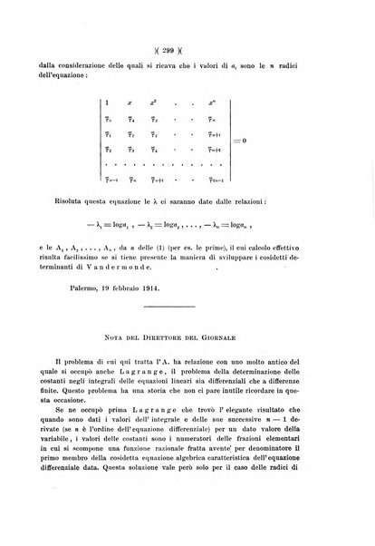 Giornale di matematiche di Battaglini