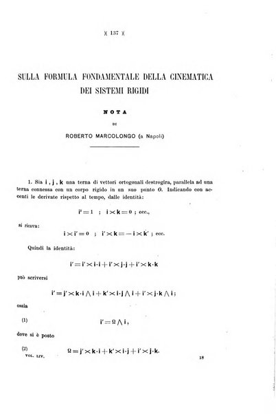 Giornale di matematiche di Battaglini