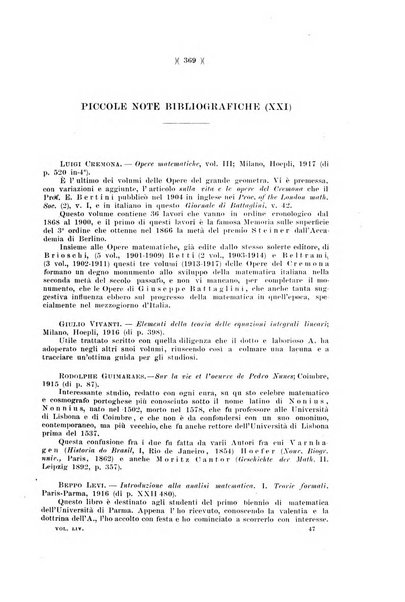 Giornale di matematiche di Battaglini