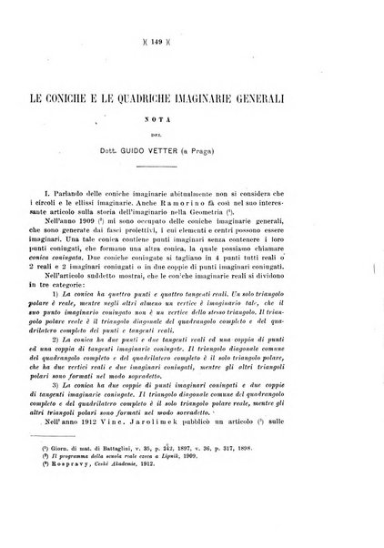 Giornale di matematiche di Battaglini