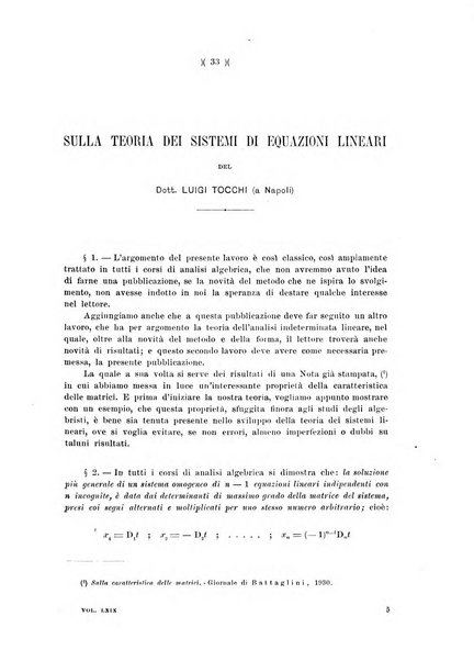 Giornale di matematiche di Battaglini