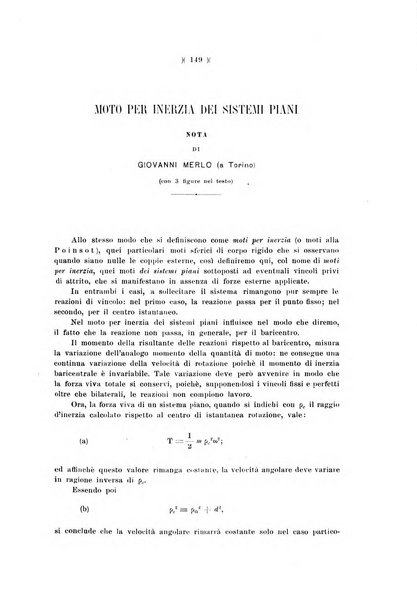 Giornale di matematiche di Battaglini