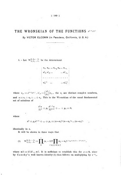 Giornale di matematiche di Battaglini