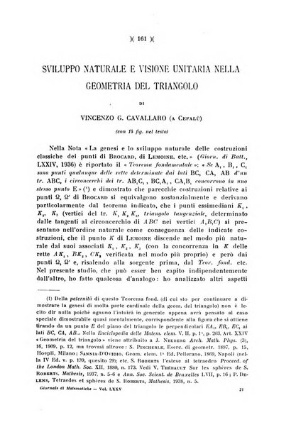 Giornale di matematiche di Battaglini