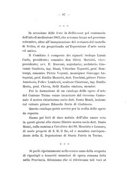 Rivista archeologica della provincia e antica diocesi di Como