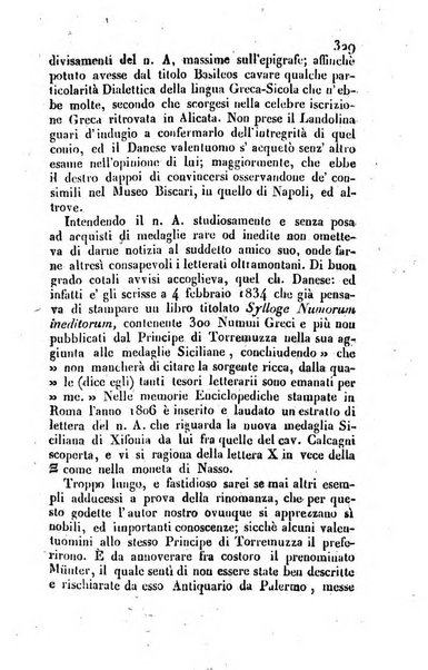 Giornale di scienze, lettere e arti per la Sicilia