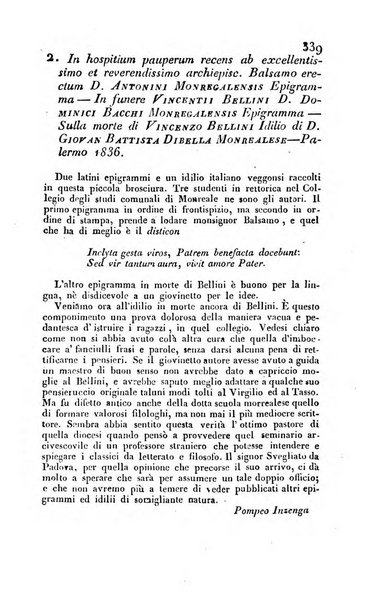 Giornale di scienze, lettere e arti per la Sicilia