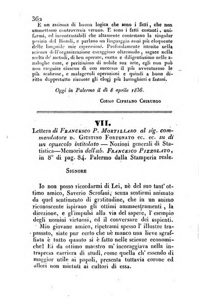 Giornale di scienze, lettere e arti per la Sicilia