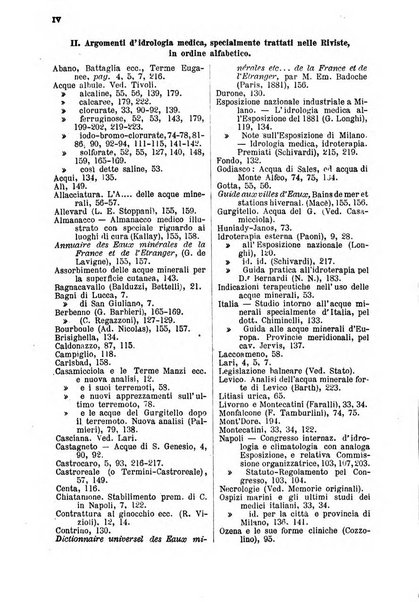 L'idrologia e la climatologia periodico bimestrale dell'Associazione medica italiana d'idrologia e climatologia