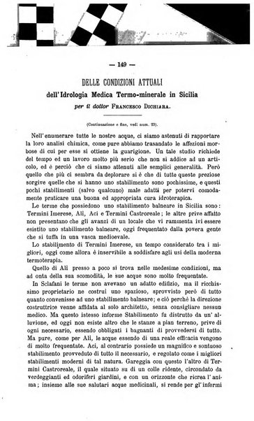 L'idrologia e la climatologia periodico bimestrale dell'Associazione medica italiana d'idrologia e climatologia