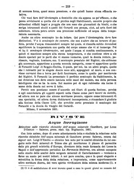 L'idrologia e la climatologia periodico bimestrale dell'Associazione medica italiana d'idrologia e climatologia