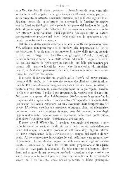 L'idrologia e la climatologia periodico bimestrale dell'Associazione medica italiana d'idrologia e climatologia