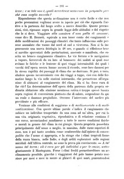 L'idrologia e la climatologia periodico bimestrale dell'Associazione medica italiana d'idrologia e climatologia