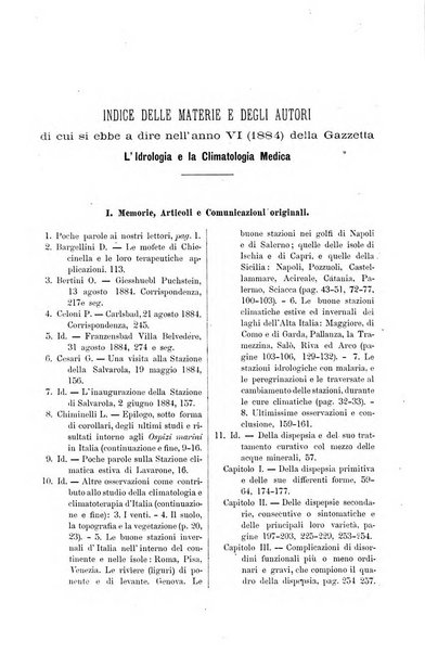 L'idrologia e la climatologia periodico bimestrale dell'Associazione medica italiana d'idrologia e climatologia