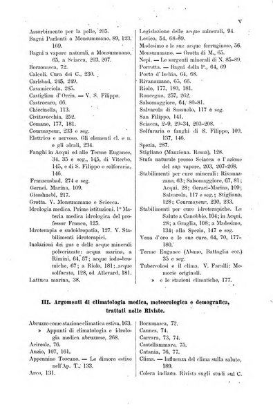 L'idrologia e la climatologia periodico bimestrale dell'Associazione medica italiana d'idrologia e climatologia