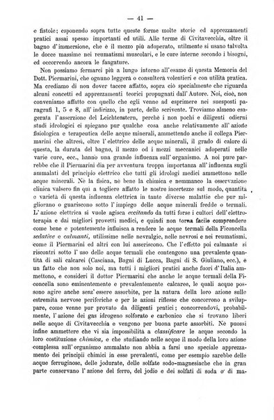 L'idrologia e la climatologia periodico bimestrale dell'Associazione medica italiana d'idrologia e climatologia