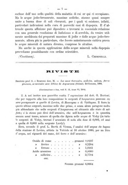 L'idrologia e la climatologia periodico bimestrale dell'Associazione medica italiana d'idrologia e climatologia