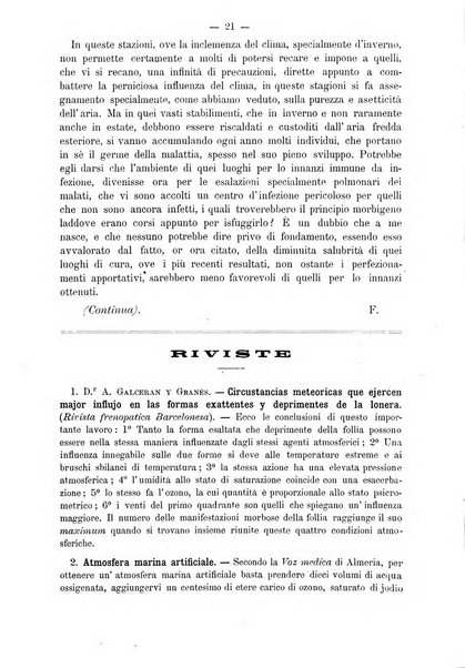 L'idrologia e la climatologia periodico bimestrale dell'Associazione medica italiana d'idrologia e climatologia