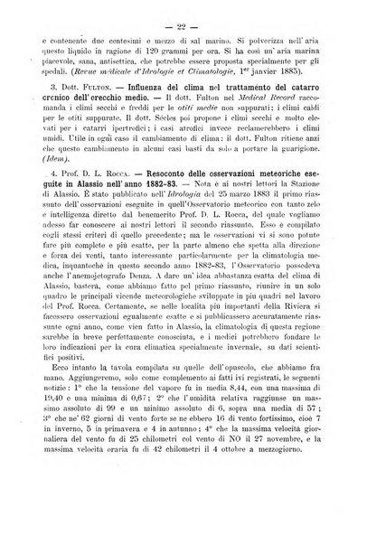 L'idrologia e la climatologia periodico bimestrale dell'Associazione medica italiana d'idrologia e climatologia