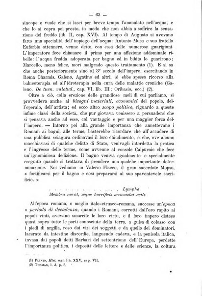 L'idrologia e la climatologia periodico bimestrale dell'Associazione medica italiana d'idrologia e climatologia