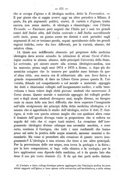 L'idrologia e la climatologia periodico bimestrale dell'Associazione medica italiana d'idrologia e climatologia