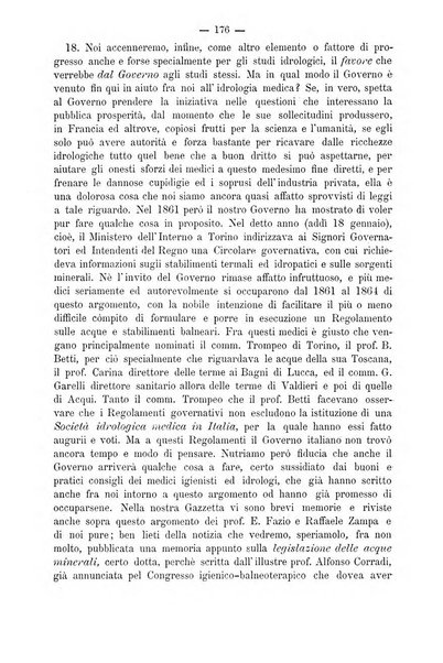 L'idrologia e la climatologia periodico bimestrale dell'Associazione medica italiana d'idrologia e climatologia