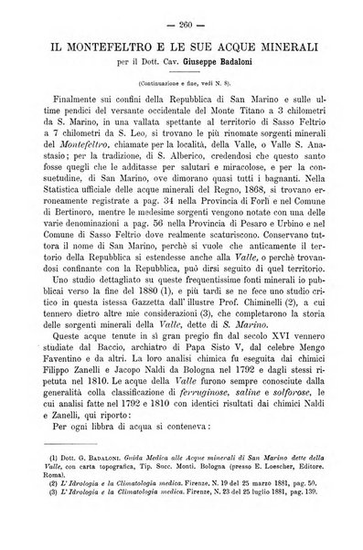 L'idrologia e la climatologia periodico bimestrale dell'Associazione medica italiana d'idrologia e climatologia