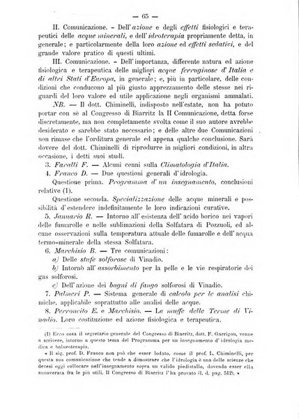 L'idrologia e la climatologia periodico bimestrale dell'Associazione medica italiana d'idrologia e climatologia