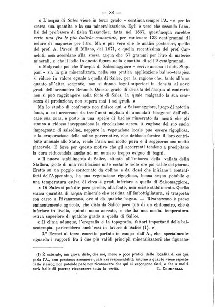 L'idrologia e la climatologia periodico bimestrale dell'Associazione medica italiana d'idrologia e climatologia