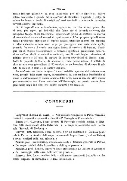 L'idrologia e la climatologia periodico bimestrale dell'Associazione medica italiana d'idrologia e climatologia