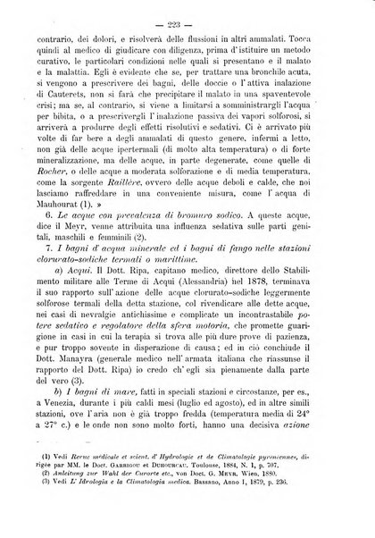 L'idrologia e la climatologia periodico bimestrale dell'Associazione medica italiana d'idrologia e climatologia