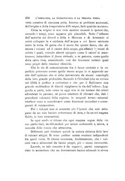 L'idrologia, la climatologia e la terapia fisica periodico mensile dell'Associazione medica italiana d'idrologia, climatologia e terapia fisica